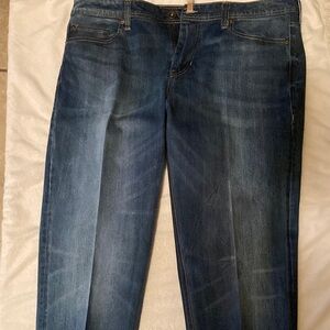 Men's Seven 7 Premium Denim Blue Jeans 38 x 32 Straight Fit